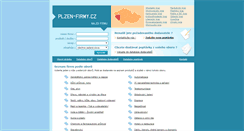 Desktop Screenshot of plzen-firmy.cz